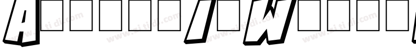 ActionIsWiderJL字体转换