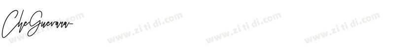 CheGuevara字体转换 CheGuevara字体转换