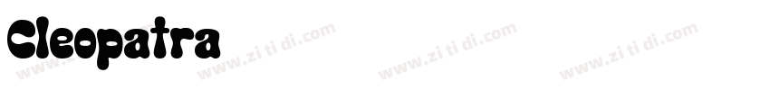 Cleopatra字体转换