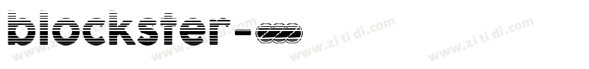 blockster字体转换