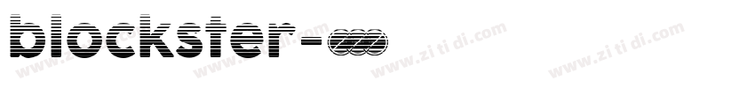 blockster字体转换