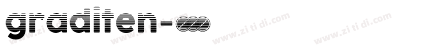 graditen字体转换