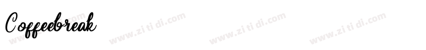 Coffeebreak字体转换