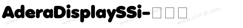 AderaDisplaySSi字体转换