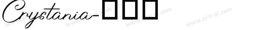 Crystania字体转换