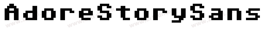 AdoreStorySans字体转换