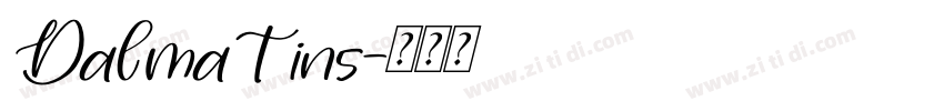 Dalmatins字体转换