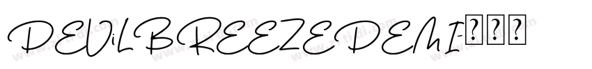DEViLBREEZEDEMI字体转换
