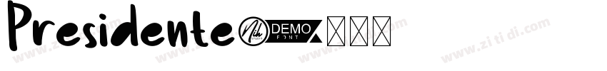Presidente字体转换