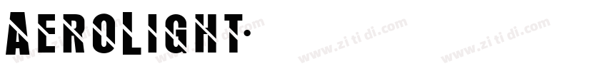 AeroLight字体转换