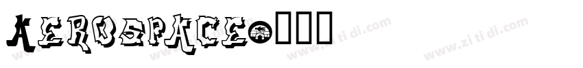 Aerospace字体转换