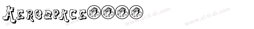 Aerospace字体转换