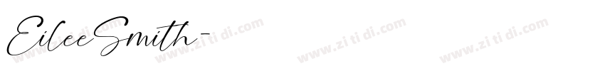 EileeSmith字体转换