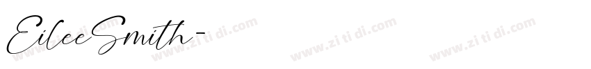 EileeSmith字体转换