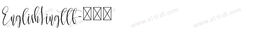 EnglishLingttf字体转换