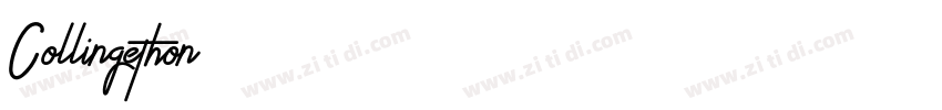 Collingethon字体转换