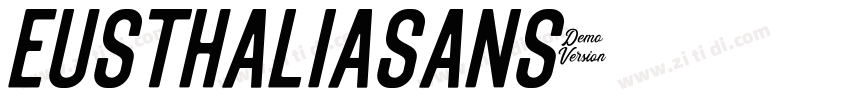 EusthaliaSans字体转换