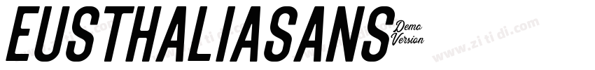 EusthaliaSans字体转换