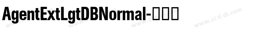 AgentExtLgtDBNormal字体转换 AgentExtLgtDBNormal字体转换