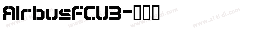 AirbusFCU3字体转换