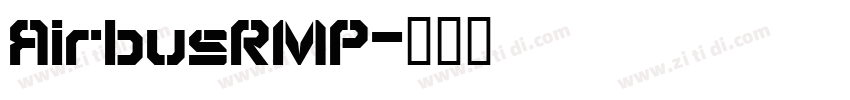 AirbusRMP字体转换