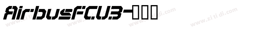 AirbusFCU3字体转换