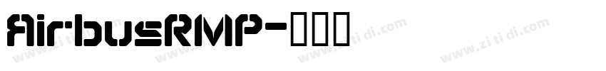 AirbusRMP字体转换