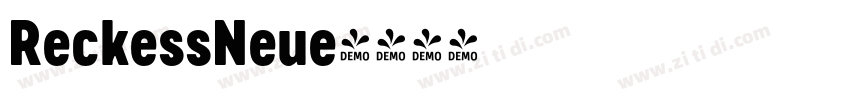 ReckessNeue字体转换
