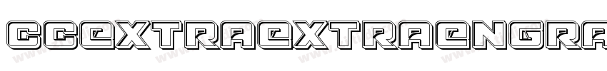 CCExtraExtraEngraved字体转换