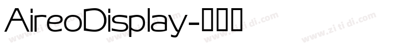 AireoDisplay字体转换