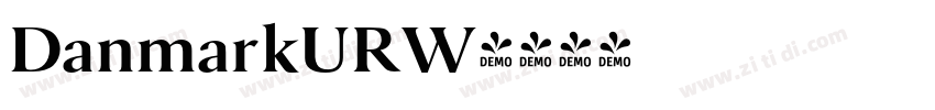 DanmarkURW字体转换