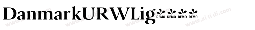 DanmarkURWLig字体转换