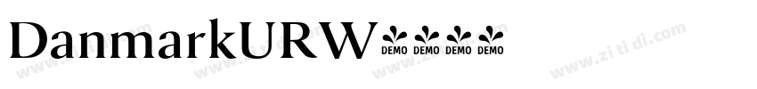 DanmarkURW字体转换
