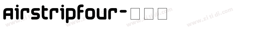 AirstripFour字体转换