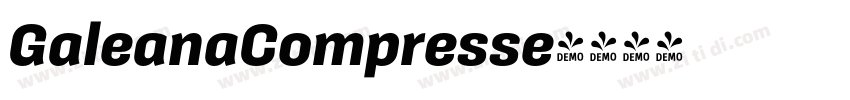 GaleanaCompresse字体转换