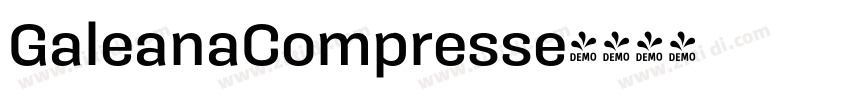 GaleanaCompresse字体转换