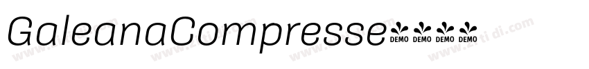 GaleanaCompresse字体转换