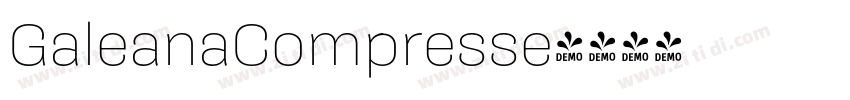 GaleanaCompresse字体转换