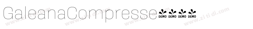 GaleanaCompresse字体转换