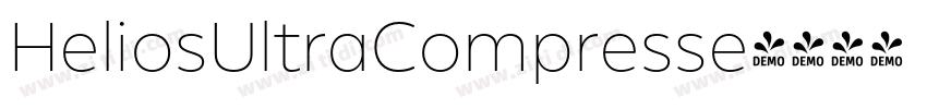 HeliosUltraCompresse字体转换
