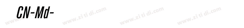 有爱新黑CN-Md字体转换