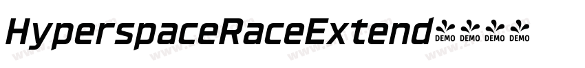 HyperspaceRaceExtend字体转换
