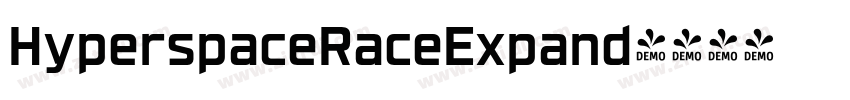HyperspaceRaceExpand字体转换