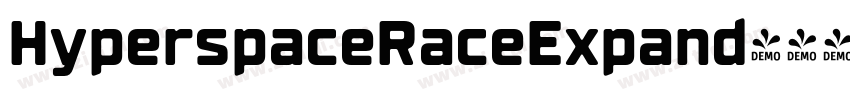 HyperspaceRaceExpand字体转换