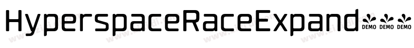 HyperspaceRaceExpand字体转换