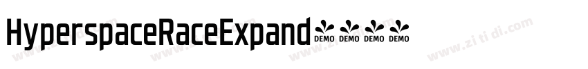 HyperspaceRaceExpand字体转换