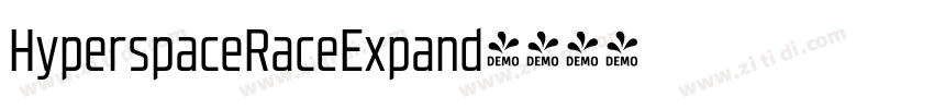 HyperspaceRaceExpand字体转换