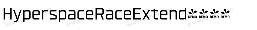 HyperspaceRaceExtend字体转换