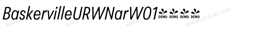 BaskervilleURWNarW01字体转换