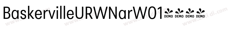 BaskervilleURWNarW01字体转换